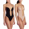 Women's Shapers Women's Full Body Shaper Thong Cabrible Bezproblemowy ubijany body biustonosza