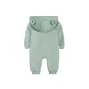 Ins Autumn and Winter Baby Jumpsuits Outing Clothes Thick Velvet Romper Newborn Rompers