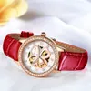 SUNKTA Luxury Brand Fashion Ladies Mechanical Automatic Self-Wind Sapphire Watch Women elegeant designer crystal watches 210517