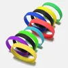 Silicone borracha pulseira basquete esportes pulseiras flexíveis pulseiras de manguito casual para mulheres homens acessórios mão