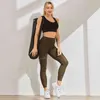 NORMOV Workout Frauen Leggings Casual Patchwork Tasche Hohe Taille Push-Up Cargo Hosen Jeggings Solide Fitness Weibliche 211215