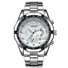 Langlishi 2021 Mens Klockor Top Märke Luxury Armbandsur Quartz Clock Watch Men Vattentät Sport Chronograph Relogio Masculino X0625