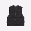 Herenvesten Designer WAISTCOAT Outdoor Sportswear Multi-pocket mouwloze jasjas Casual streetwear tactische dunne mesh vest hiphop sweatshirts