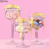 Transparent Glass Cake Stand With Lid Candy Jar Cover Wedding Dessert Display Home Storage Tank Other Bakeware