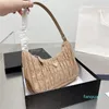 Billeteras diseñador purse de compras casuales bolsas de media luna de la mañana de la mano de la mano de la mano de la ala de los hambre de la moneda de lujo de hombro