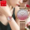 SUNKTA Women Watches Bracelet Rose Gold Watch Stainless Steel Luxury Brand Wrist Watch For Women Casual Dress Clocks Reloj Mujer 210517