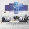 Dragon And anime girl illustrazione Poster Printd on Canvas Arts Modern Home Wall Art HD Print Painting Picture
