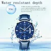 Nibosi Relogio Masculino Mens Zegarki Luksusowe Słynne Najlepsze Marki Męska Moda Casual Dress Watch Wojskowy Kwarcowy Zegarek Saat X0625