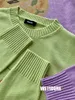 Pulls pour hommes Violet Vert Wedone Pull Hommes Femmes Haute Qualité Mode Casual Tricot Welldone Sweatshirts