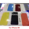 50pcs lot High Quality Big Hole Back Glass Housing For iPhone 8 8plus X XR XS MAX Battery Cover Rear Door Replacement Parts
