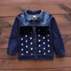 Çocuk Bebek Erkek Giysileri Moda Denim Ceket Üst Pantolon 3 Adet / takım Bebek Çocuk Rahat Giyim Kış Bebek Eşofman LJ200831 168 Z2