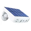 Powerful Outdoor Motion Sensor Solar Lamps Waterproof LED Wall Light Spotlights For Garden Path Street