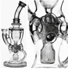 FTK tiktok classic glass bong Recycler fab egg hookahs toro smoke water pipe oil rigs Matrix perc Klein Torus smoking water pipes joint 14.5mm dab rig