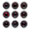 2" 52mm Car boost gauge bar psi Exhaust gas temp water temp oil temp oil press Air fuel gauge voltmeter tachometer Car