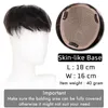Syntetiska peruker män naturligt hår Toupee kort peruk quiff stil topper för ung balding Hairloss High Line Clipon4812299