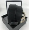 Mens Designer Belt Luxury Womens Waist For Man Woman Fashion Casual Double Gold Letter Buckle Black Genuine Leather Belts Cintura 2516