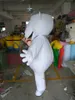 Robe de festival Costumes de mascotte d'ours polaire blanc Cadeaux d'Halloween de carnaval Unisexe Adultes Tenue de jeux de fête fantaisie Célébration de vacances Tenues de personnage de dessin animé
