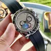 nea fashion montre de marque multifonctionnelle de luxe pour hommes de haute qualité 42,5 mm équipée d'un miroir saphir à mouvement mécanique stable et auto-mobile