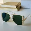 De eigenaar Zonnebril TOS 110 Klassieke Ontwerpers Heren Bril UV400 Bescherming Zij Oogbescherming Design Metal Temple Designer Sunglassess met originele doos