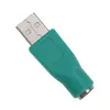 USB 2.0 ذكر إلى 6pin محول المحول الإناث ل PS2 PS / 2 الكمبيوتر المحمول الكمبيوتر لوحة المفاتيح موصل الماوس