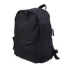 Mochila con cremallera para hombre y mujer, morral informal sólido para ordenador portátil, regalo de gran capacidad, bolso escolar de lona con correa ajustable antirrobo