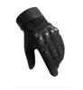 Militär Full Finger Hard Gummi Knuckle Outdoor Sports Tactical Handskar Trainning All Fingered Glove Andiskid för män Kvinnor