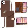 Fashion Phone Cases For iPhone 14 Pro Max 14 PLUS 13 11 XR XSMAX shell leather Multifunction card package storage wallet cover2750563