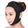 Elastisk ansikte bantning Bandage v Line Shaper Women Chin Cheek Lyft upp bältet Ansiktsmassager Strap Skin Care Tools Beauty DHL1260433
