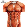 VIP FASHION Raglan Sleeves Anime 3D imprimé Superhero Attack On Titans Manches longues Workout Battle Suit Compression Shirts 210324