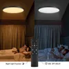 Grandi plafoniere a LED dimmerabili a luminosità ultrasottile per apparecchio di illuminazione per camera da letto Pannello luminoso a LED per soggiorno cucina Foyer W220307