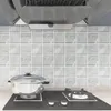 Wallpapers Persian Cube Kitchen Oil-proof And High-temperature Resistant Wallpaper Self-adhesive Water & Moisture Mold-proof Tile Stickers