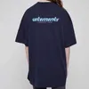 Vetements T-shirt GMBH Hommes Femmes Double Calendrier Imprimer Vetements T-shirts Retour Broderie Tee X0628