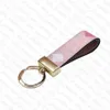 Designer Keychains Car Key Chain Bags Decoration Cowhide Gift Design for Man Woman 4 Option Top Quality