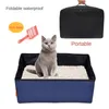 grand meuble de boîte de litière de chat