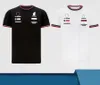 2 renkli F1-2021 Yarış Takımı Sporları Kısa kollu T-Shirt Polyester Hızlı Kurutma Özelleştirilebilir