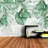 Tapety 3D PO Papierze Wall Home Decor Wallpaper do salonu Walls Murals Rolls Skontaktuj się ze skórką i kij las deszczowy liść