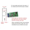 12V 36V Trigger Counter Module Memória do acumulador de 4 bits 0-9999 Vermelho 0.56in Display de tubo digital com temporizadores de casos de casca