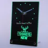 Relógios de parede TNC0117 Tooheys cerveja de cerveja 3D LED mesa de mesa relógio