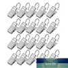 120 st Silver Curtain Clips Hooks Wide Flat String Party Lights Hanger Wire Holder för dusch Heminredning Bilder Art Craft Fabrikspris Expert Design Kvalitet