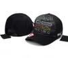 Evento F1 2023 con el mismo equipo informal de primavera y verano, deportes y ocio para hombres, gorra de béisbol bordada con tapa dura para exteriores, gorra para coche