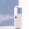 Sundries USB Rechargeable 30ml Nano Mist Sprayer Mini Handheld Summer Moisturing Facial Steamer Face Steamers Humidifier Mists Spray Beauty ZWL751