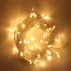 10m 100led À Prova D 'Água LED Strings 110V 220V LED Christmas Twinkle Lighting para Decoração de Natal de Casamento de Partido