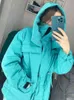 Ailegogo Winter Frauen Mit Kapuze Dicke Warme Kurze Daunen Parkas Casual Weibliche Stehkragen 90% weiße Ente Unten Mantel Schnee outwear 211221