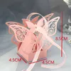 Favor Holders Butterfly Laser Cut Hollow Carriage Favors Gifts Box Candy Boxes With Ribbon Wedding Party