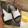 High Quality Fashion Leather Slipper Men and Women Summer Beach Slippers Home Casual Shoes Size 35-45 With Box XX-0017