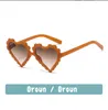Wholesale Korean Style Candy Heart Children's Sunglasses Cute Sunscreen Eyeglasses Fashion Party Girls Kid Pink Glasses fast ship