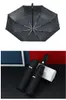 Großer, winddichter, faltbarer Reise-Regenschirm für Damen und Herren, automatisch zu öffnende, leichte, kompakte Regenschirme für Herren