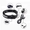 Hundehalsbänder, Leinen, Halsband-ID, personalisiertes USB-Lade-LED-Haustier-Tag-Licht, graviertes individuelles Namensschild für Welpen und Katzen, Nylon-Zubehör