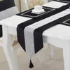 Nowoczesny Color Color Diamond Table Runner Home Table Cloth Hotel Obrus ​​Do Wedding Party Chirstmas Decoration