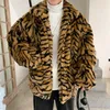 leopard winter coat